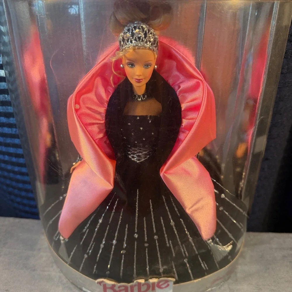 holiday barbie black and pink dress Mattel 1998 Happy Holidays Special Edition Gown 20200 Vintage vt::All Wedding::Occasion::Bachelorette